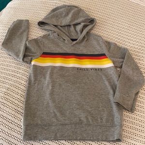 size 4T boys pull over sweat shirt
